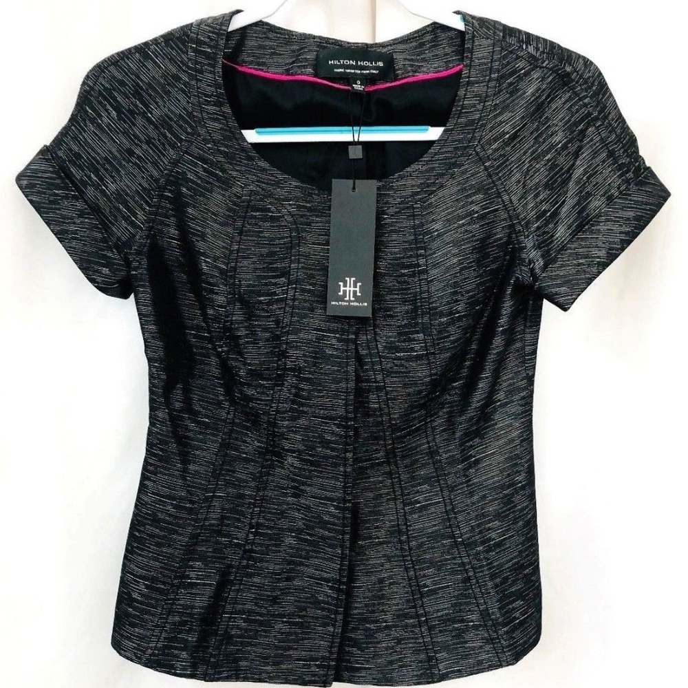 Hilton Hollis NWT Button Front Blazer, Size 0